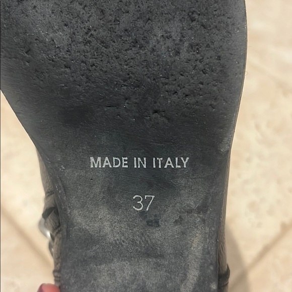 Italian leather boots - Picture 3 of 5